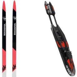 ROSSIGNOL DELTA SPORT SKATING + ROSSIGNOL RACE SKATE RED