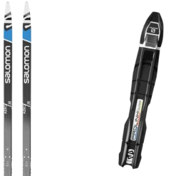 SALOMON AERO ESKIN JR + SALOMON PROLINK ACCESS JR