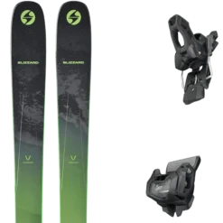 BLIZZARD RUSTLER 9 GREEN + TYROLIA ATTACK 11 GW W/O BRAKE A