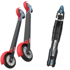 KV+ ROLLERSKI LAUNCH SKATE 53,5 CM + SALOMON PROLINK RACE JR SK