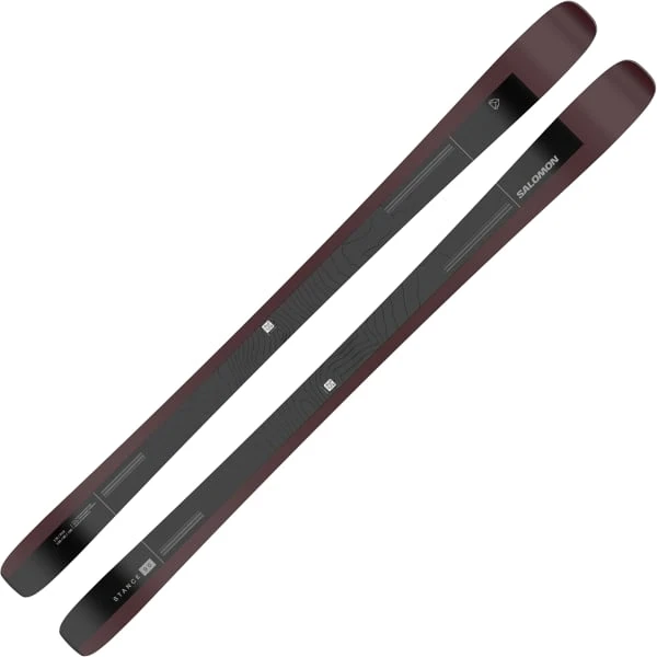 SALOMON N STANCE 90 BLACK/BURGANDY 23 1 SALOMON N STANCE 90 BLACK/BURGANDY 23