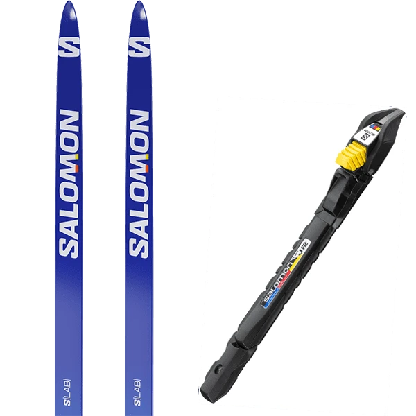 SALOMON S/LAB SKATE JUNIOR + SALOMON SNS UNIVERSAL JUNIOR 1 SALOMON S/LAB SKATE JUNIOR + SALOMON SNS UNIVERSAL JUNIOR