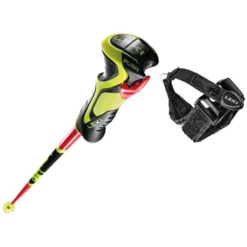 LEKI WORLDCUP LITE SL 3D RED/BLACK/NEON YELLOW 23 -Cheap Ski Gear 9 117601 worldcup lite sl 3d red black neon yellow 652 65851 03