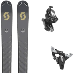 SCOTT SUPERGUIDE FREETOUR + DYNAFIT SPEED TURN BLACK/SILVER