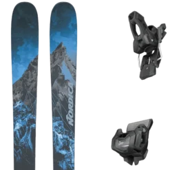 NORDICA ENFORCER 104 FREE BLUE/BLK + TYROLIA ATTACK 11 GW W/O BRAKE A