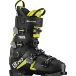 SALOMON S/PRO 110 BLACK/ACID GREE/W 21