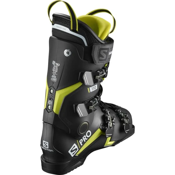 SALOMON S/PRO 110 BLACK/ACID GREE/W 21 2 SALOMON S/PRO 110 BLACK/ACID GREE/W 21 - Image 2