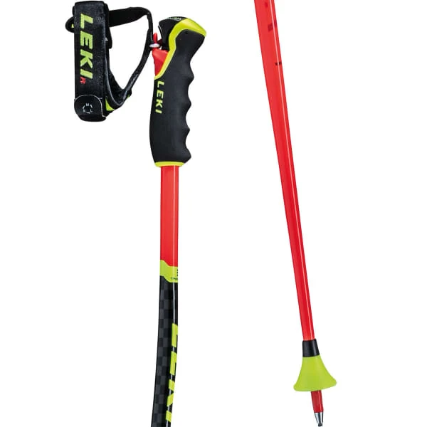 LEKI WORLDCUP LITE GS 3D FLUO-RGE/NOIR/FLUO-JNE 22 2 LEKI WORLDCUP LITE GS 3D FLUO-RGE/NOIR/FLUO-JNE 22 - Image 2