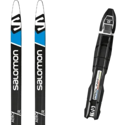 SALOMON AERO GRIP JUNIOR + SALOMON PROLINK ACCESS JR