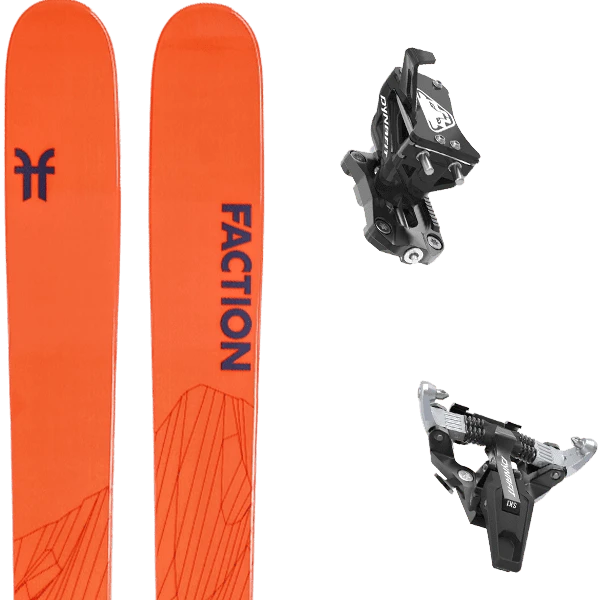 FACTION AGENT 3.0 + DYNAFIT SPEED TURN BLACK/SILVER 1 FACTION AGENT 3.0 + DYNAFIT SPEED TURN BLACK/SILVER