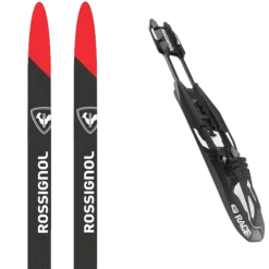 ROSSIGNOL DELTA COMP SKATING JR + ROSSIGNOL RACE JR SKATE