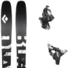 BLACK DIAMOND IMPULSE 112 + DYNAFIT SPEED TURN BLACK/SILVER