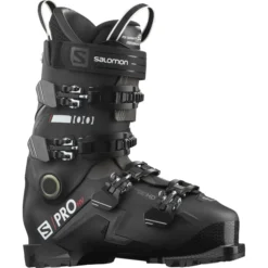 SALOMON S/PRO HV 100 GW BLACK BELLUGA RED 22