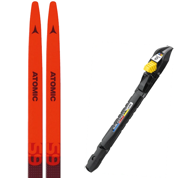 ATOMIC REDSTER S9 JUNIOR + SALOMON SNS UNIVERSAL JUNIOR 1 ATOMIC REDSTER S9 JUNIOR + SALOMON SNS UNIVERSAL JUNIOR