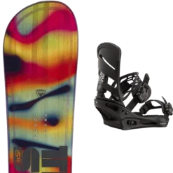 ROSSIGNOL TRICKSTICK + BURTON MISSION BLACK