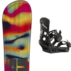 ROSSIGNOL TRICKSTICK WIDE + BURTON MISSION BLACK