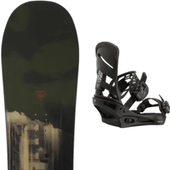ROSSIGNOL SAWBLADE + BURTON MISSION BLACK