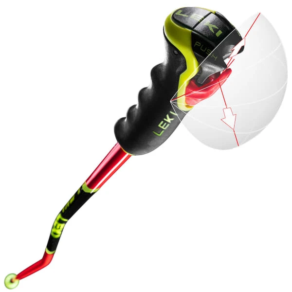 LEKI WORLDCUP LITE GS 3D RED/BLACK/NEON YELLOW 23 5 LEKI WORLDCUP LITE GS 3D RED/BLACK/NEON YELLOW 23 - Image 5