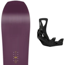 NITRO KARMA W + BURTON STEP ON W BLACK