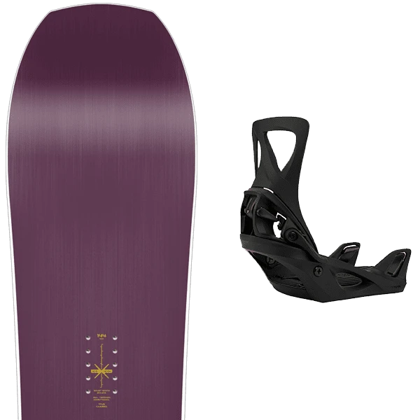 NITRO KARMA W + BURTON STEP ON W BLACK 1 NITRO KARMA W + BURTON STEP ON W BLACK