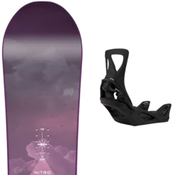 NITRO MERCY W + BURTON STEP ON W BLACK