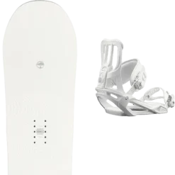 ARBOR POPARAZZI ROCKER + SALOMON SPELL W WHITE