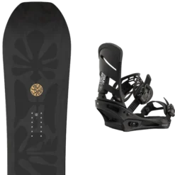 SALOMON HIGHPATH + BURTON MISSION BLACK