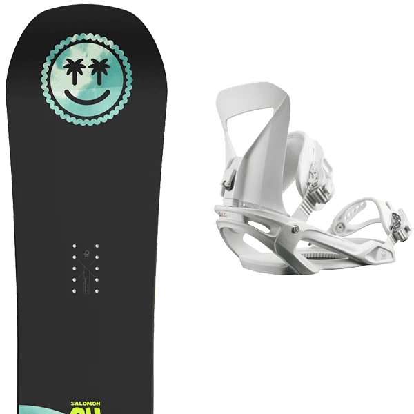 SALOMON OH YEAH W + SALOMON SPELL W WHITE 1 SALOMON OH YEAH W + SALOMON SPELL W WHITE