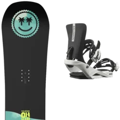 SALOMON OH YEAH GROM + SALOMON RHYTHM JR BLACK/WHITE