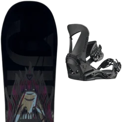 ROSSIGNOL JIBSAW WIDE + SALOMON HOLOGRAM BLACK
