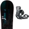 ROSSIGNOL DISTRICT WIDE BLACK + SALOMON RHYTHM STORMY WEATHER