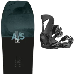 Cheap Ski Gear 41 AMPLID SURFARI + SALOMON HOLOGRAM BLACK