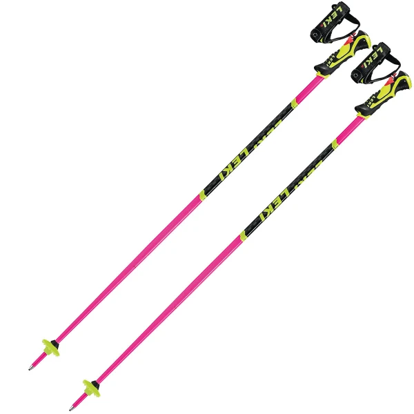 LEKI WORLDCUP LITE SL LADY 3D FLUO-ROSE/NOIR/FLUO-JNE 22 1 LEKI WORLDCUP LITE SL LADY 3D FLUO-ROSE/NOIR/FLUO-JNE 22