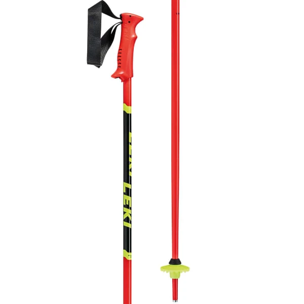 LEKI RACING KIDS FLUO-RGE/NOIR/FLUO-JNE 23 2 LEKI RACING KIDS FLUO-RGE/NOIR/FLUO-JNE 23 - Image 2